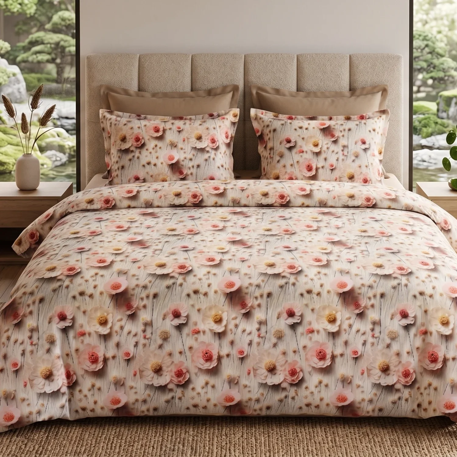 Lenjerie pat Ranforce 100% Cotton Pro (Amazonia Lush)