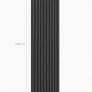 Riflaj Acustic – 2400 x 560 x 20 mm, Negru