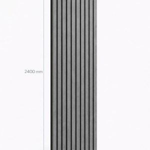 Riflaj Acustic – 2400 x 560 x 20 mm, Stejar gri