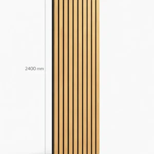 Riflaj Acustic – 2400 x 560 x 20 mm, stejar natur